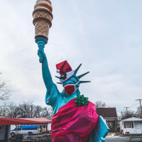 The Custard Stand outside