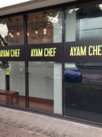 Ayam Chef outside