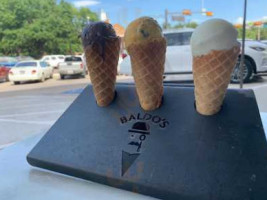 Baldo's Ice Cream Coffee outside