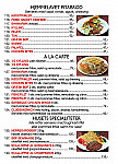 Konge Burger Pizzeria menu