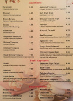 Koto Japanese Steak House menu