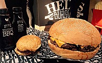 Hell's Burgers food