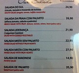 Galeto & Cia menu