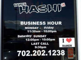 Ramen Hashi outside