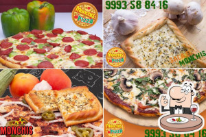 Monchis Pizza Caucel food