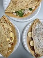 The Crêpe Café food