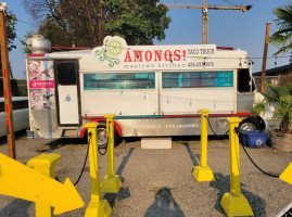 Amonos! Taco Truck outside