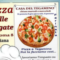 Pizza Delle Borgate Casa Del Tegamino food