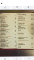 Nuovo Millennio menu