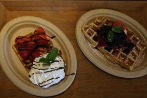 Belgium Waffle Haus food