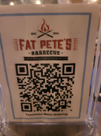 Fat Pete's Bbq food