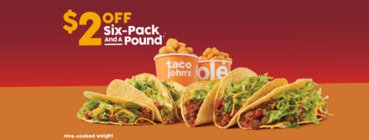 Taco John's food