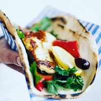 Mediterranean Wraps food