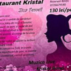 Kristal menu