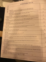 Sushi Zushi menu