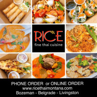 Rice Fine Thai Cuisine food