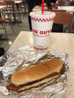 Five Guys Burgers Fries food