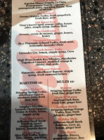 Timo Wine menu