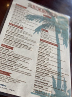 Rum House menu