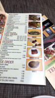 The Kebabci menu