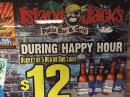 Island Jack's Patio Grill food