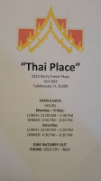 Thai Place food