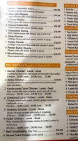 Kerala Kitchen menu