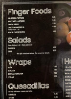 Rob's Pub Grub menu