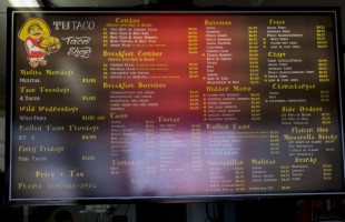 Tu Taco Taco Shop inside