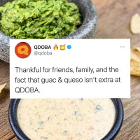 Qdoba Mexican Grill food