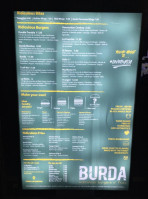 Burda Doral menu