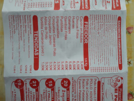 El Pollo menu