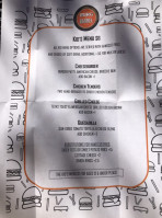 Burg Barrel Leawood menu