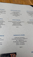 Bea Restaurant Bar menu