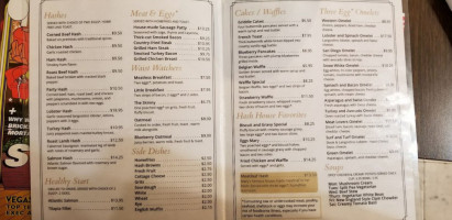 Mary’s Hash House menu