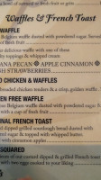 Le Peep menu