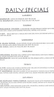 Jim & Jennie's Greek Village menu