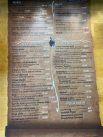 Kavkaz menu