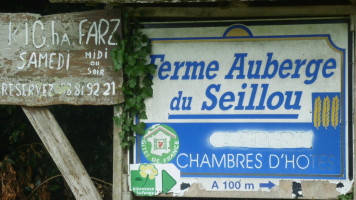 Ferme auberge du seillou menu