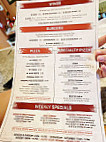 The Sports Page Pub Grill menu