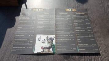 Tast Toe B.v. Numansdorp menu