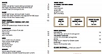 Meat Candy menu