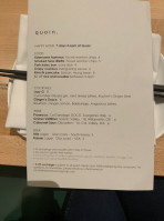 Revel menu