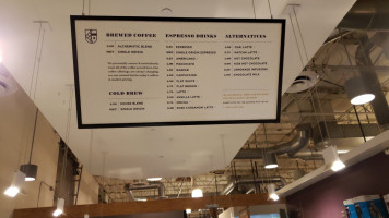 Portola Coffee Roasters menu