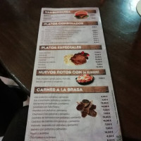 La Estacion menu