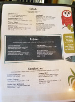 Taavi's Grill menu