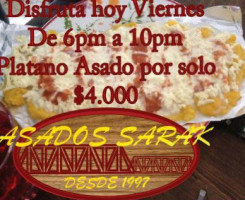 Asados Sarak food