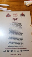 Bono's Pit B-q menu