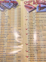 Hibachi Express menu