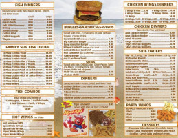 Hawaiian Grill menu